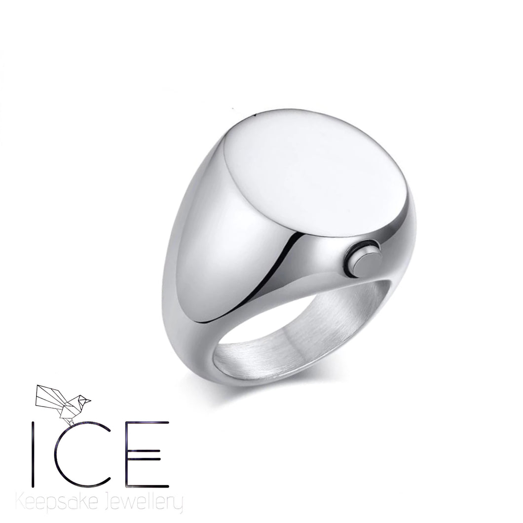 Stainless Steel Urn Ring