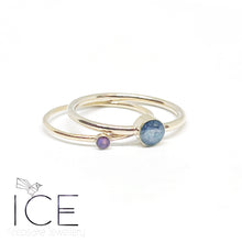 Emma ~ 14ct Gold Vermeil Ring Set