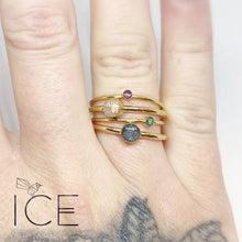 Emma ~ 14ct Gold Vermeil Ring Set