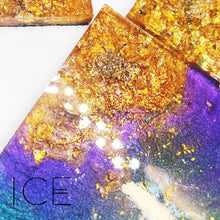 4 Piece Geode Coaster Set