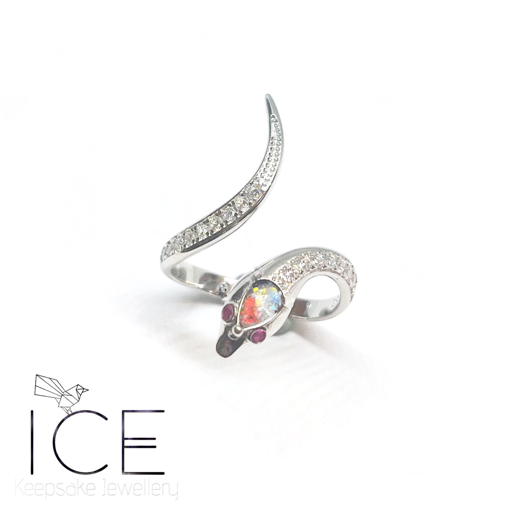 Ophidian ~ in Sterling Silver – ICE - Keepsake Jewellery