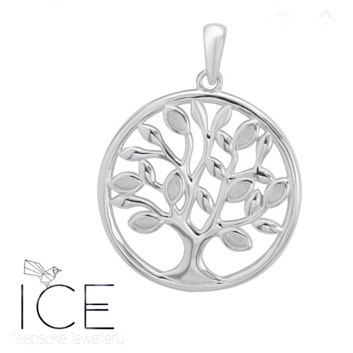 Tree Of Life Pendant - Sterling Silver
