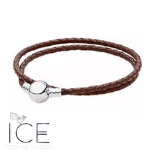 Leather Charm Bracelet