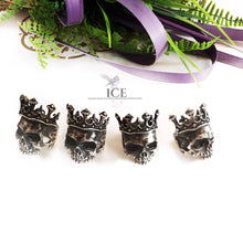 Kings Crown Signet Ring - In Sterling Silver