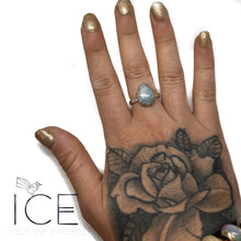 Loretta Teardrop ring - in Sterling Silver