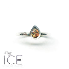 Peyton Teardrop Ring - In Sterling Silver