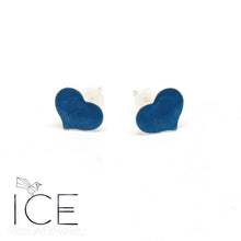 Heart Earrings - In Sterling Silver