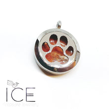 Paw Print Locket - In Stainless Steel