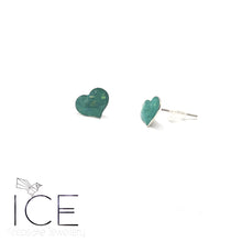 Heart Earrings - In Sterling Silver