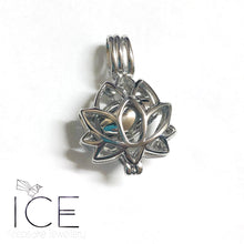 Stainless Steel Lotus Urn Pendant