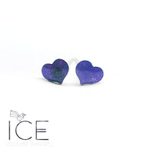 Heart Earrings - In Sterling Silver