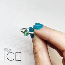 Peyton Teardrop Ring - In Sterling Silver