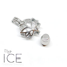 Stainless Steel Lotus Urn Pendant