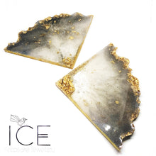 4 Piece Geode Coaster Set