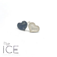 Heart Earrings - In Sterling Silver